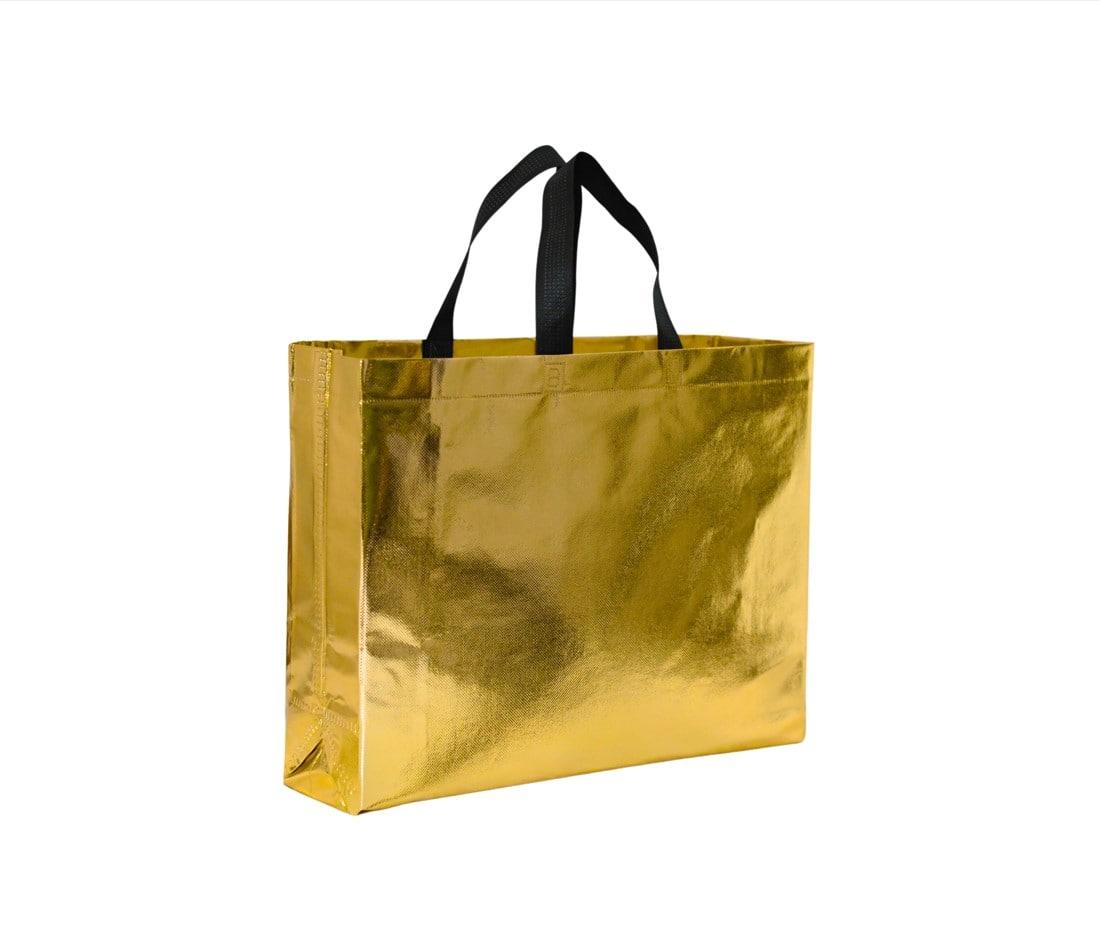 Shopping Bag | Carry Bag for Return Gifts | Non-Woven Gift Bags | Tote Bags (Pack of 10 Pcs) | 15" Inch Large - Stonkar