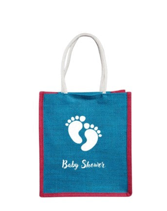 Jute Bag for Baby Shower (Pack of 5 Pcs) - Stonkar